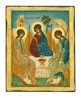 Byzantine icon of Synthesis